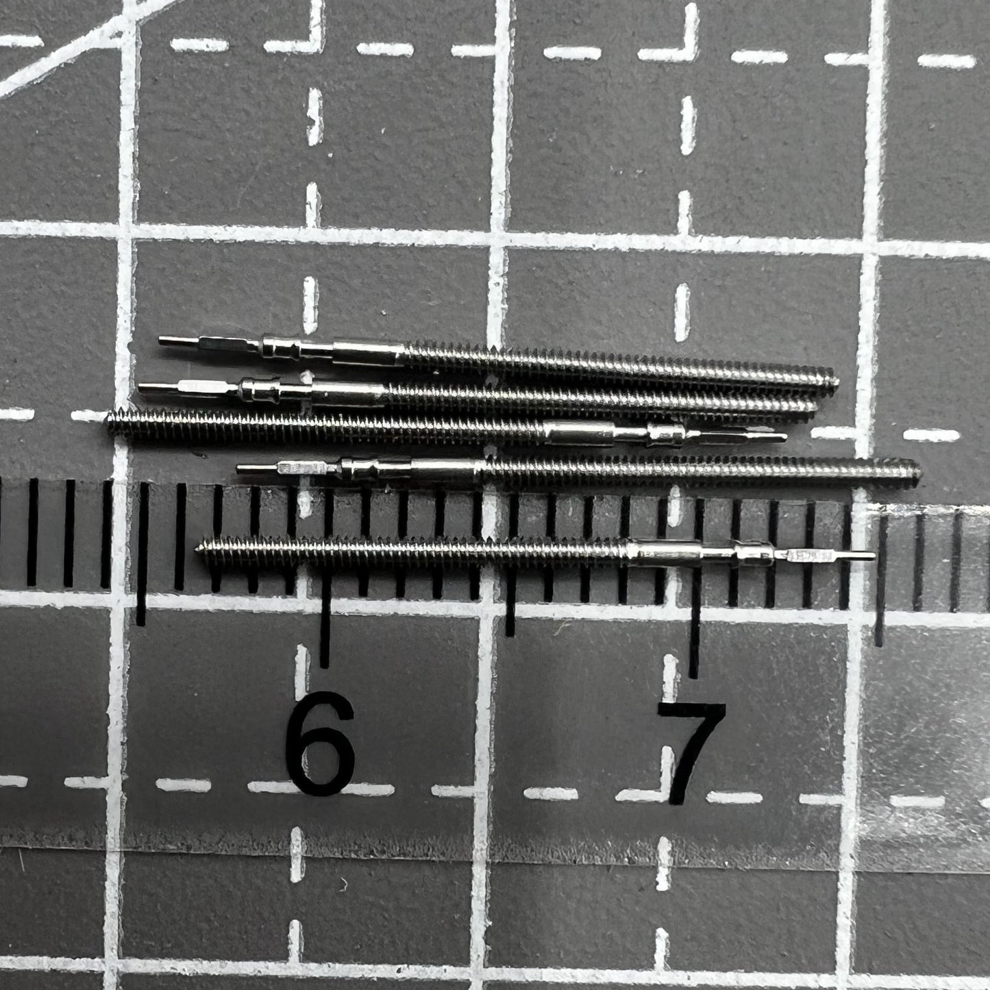 5 Stück Ersatz Aufzugswellen für Miyota 6P29 6P27 6P79 Uhrwerke