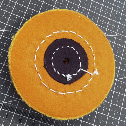 4x75mm Polierscheiben aus Baumwollstoff Polier- und Bufferräder Baumwollräder