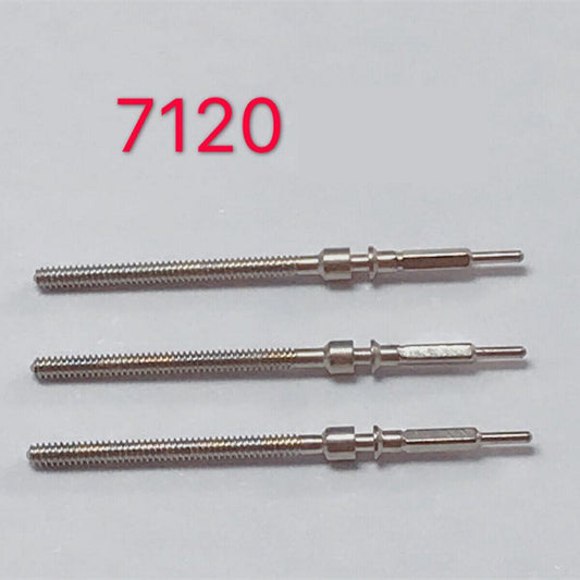 Lot de 10 tiges de remontoir pour mouvement de montre 7120 fabriqué en Chine
