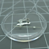7.75*12*13MM Silver Trim Green Luminous Watch Hands For NH35A/NH36A Movement
