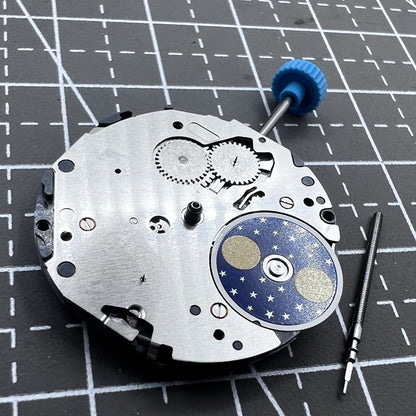 Japan Miyota Quarzwerk Ersatz 6P20 Modell watch movement for precise timekeeping in accessories.