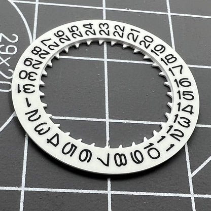 Pièce de montre Disque de date lumineux Roue de date adaptée au mouvement NH35 Date à 3