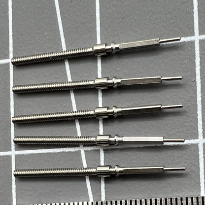 5 PIECES Watch Winding Stems Spare Parts Fit for ST2555 Movement