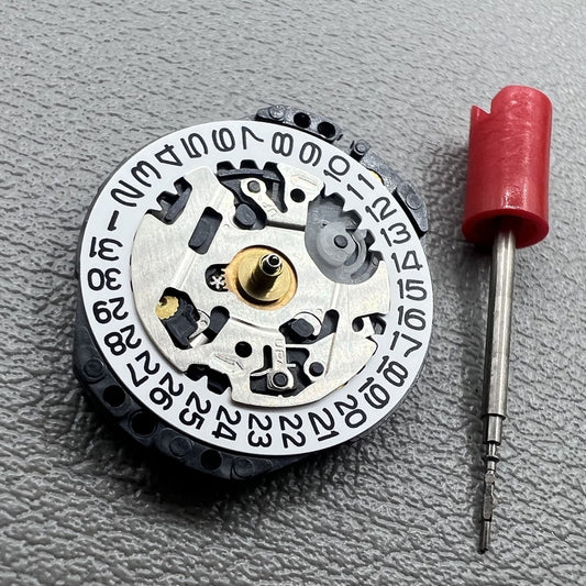 Seiko 7N82D quartz watch movement replacement for precise timekeeping and durability.