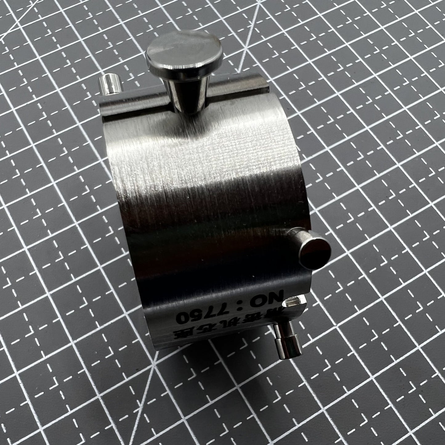 Bewegungshalter verchromt Universal für ETA 7750 Uhrwerk