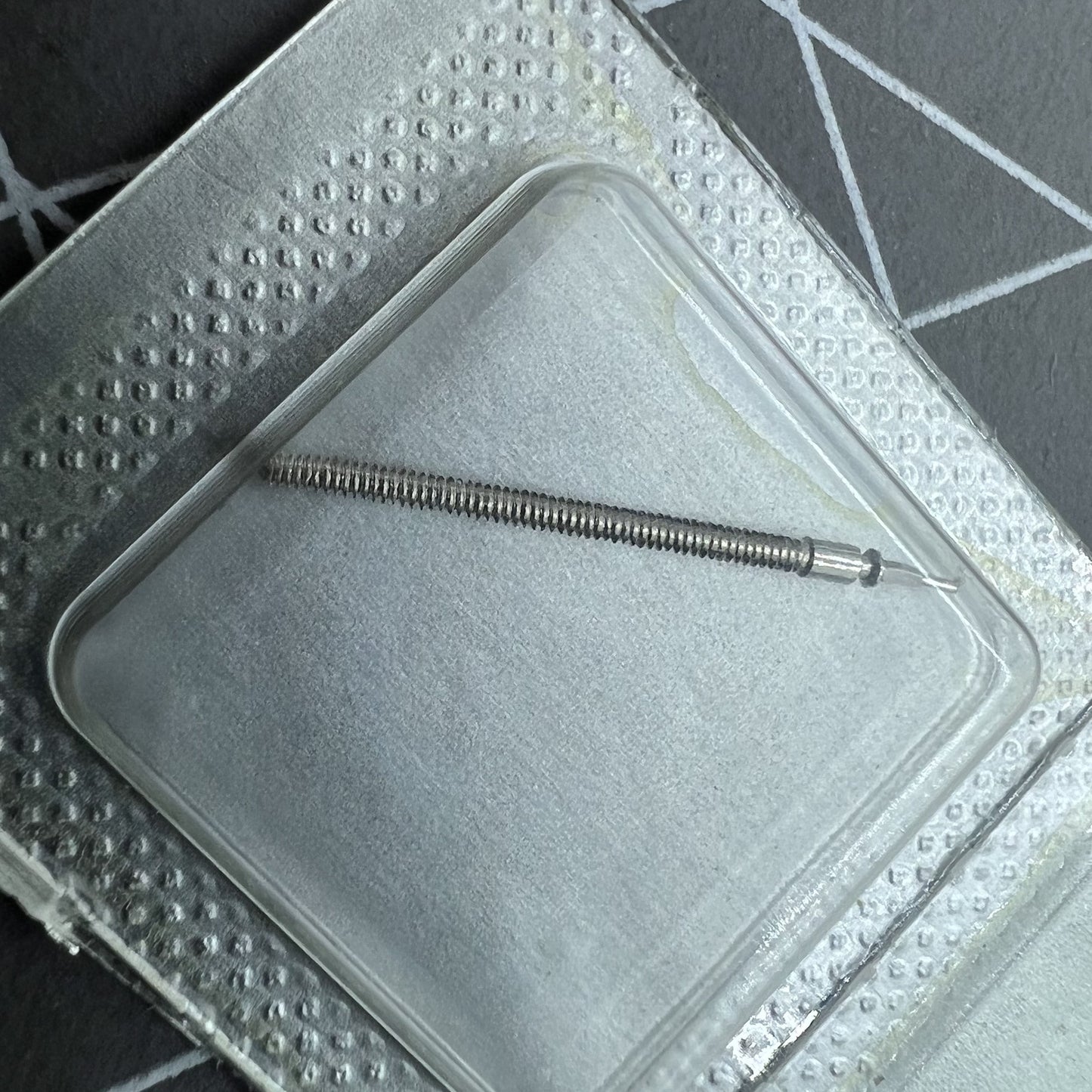 1. Precision watch winding stem for ETA980.163 movement, compatible with various watch models.  