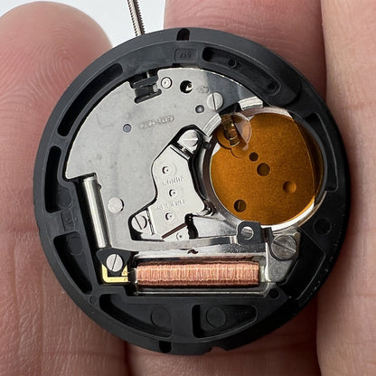 Ronda 517 quartz watch movement with English & Chinese day-date display, Swiss precision parts