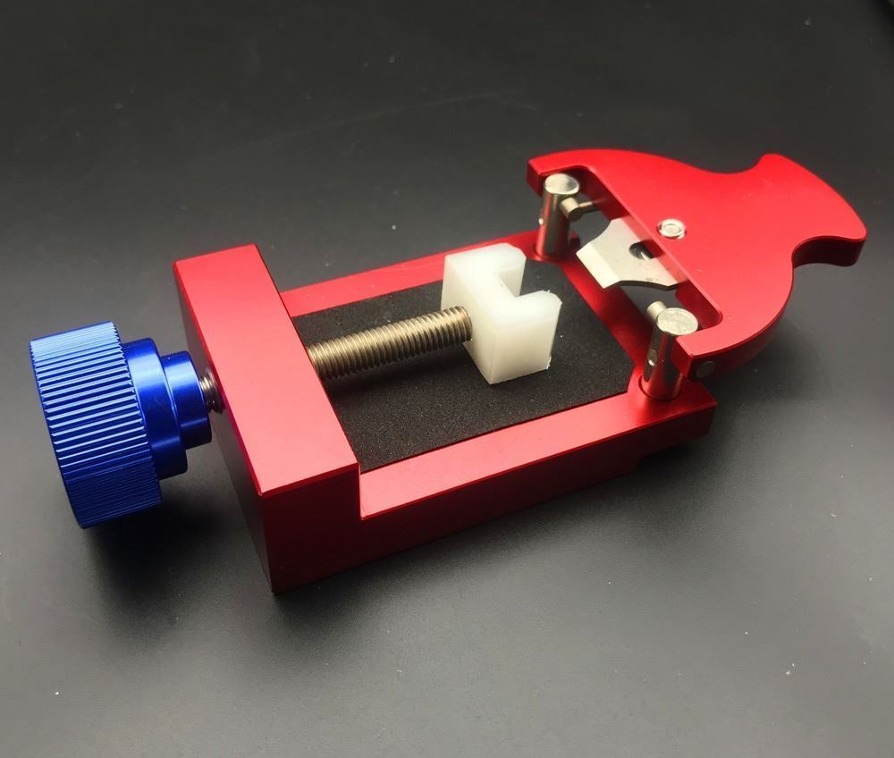 Durable watch case back opener, ideal for precise bezel ring removal during watch repairs.