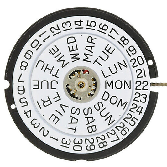 ETA 805.122 Watch Quartz Movement  3 Hands, Day/Date 3