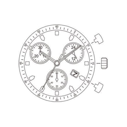 Miyota JS05 Japan Quartz Movement