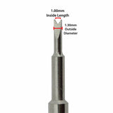 Bergeon 6767-AF Replacement Forked End Tip for Spring Bar Tool Stainless Steel