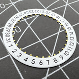 OM Font Date Disk Date Wheel for Watch ETA 2824 Date At 6 Movement