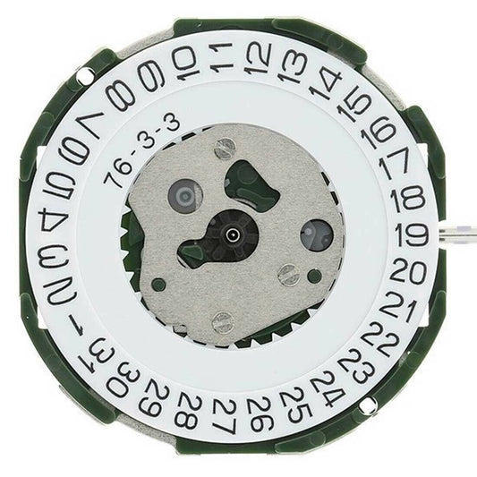 Miyota 2115 Japan Quartz Movement Date at 6