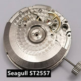 ST25 Seagull ST2557 China Made Mechanical Automatic Movement GMTSecond at 9