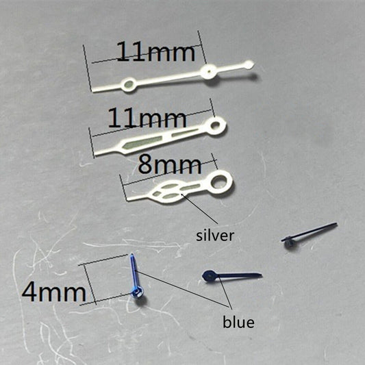 Green lume blue small second hand for Miyota OS10 OS20 OS22 OS60 OS80 watch accessories
