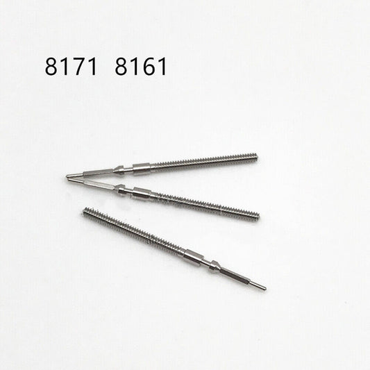 Lot de 10 tiges de remontoir génériques pour mouvement 8171 8161