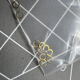 Golden Week Wheel Jumper C-Clips for 8200 Movement Snap Ring Latch Pusher