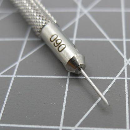 Swiss Bergeon ergonomic screwdriver �0.60 mm for precise watch accessory repairs with anti-slip grip