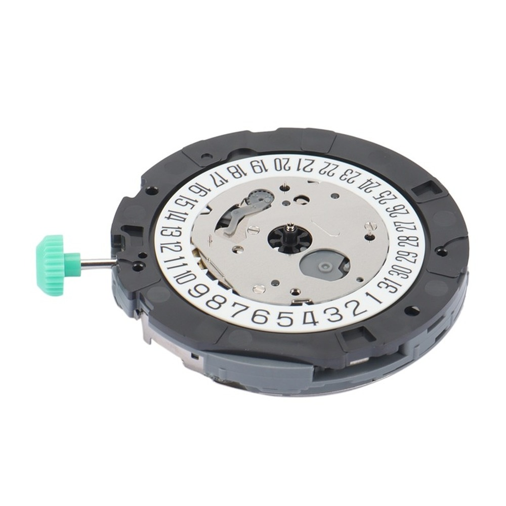 Miyota OS20 quartz watch movement with date display at 3 and 6 o?clock, Japan-made precision for watchmakers.
