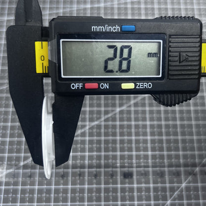 2 PIECES 35.5mm Height 2.8mm Watch Case Mount Spacer Fixing Ring for Miyota 2035