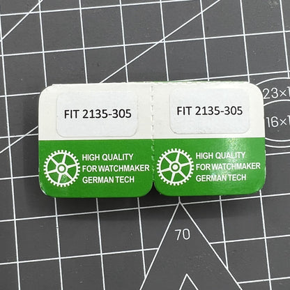 Ratchet wheel replacement for 2135 automatic watch movement, ensures precise timekeeping durability.