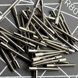 100 PIECES Watch Winding Stems Extension Watch Stems for 0.9mm Watch Stem