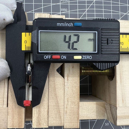 Swiss Made ETA 802.002 quartz watch movement with 2 hands, ensuring precise and reliable timekeeping by ETA.