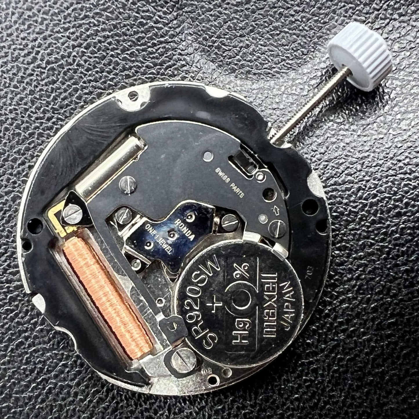 Swiss Ronda 703 quartz watch movement by Ronda, ensuring precise timekeeping for watch accessories.