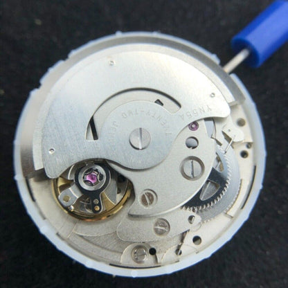 Epson YN55 mechanical watch movement with single calendar, high-quality Japan craftsmanship.