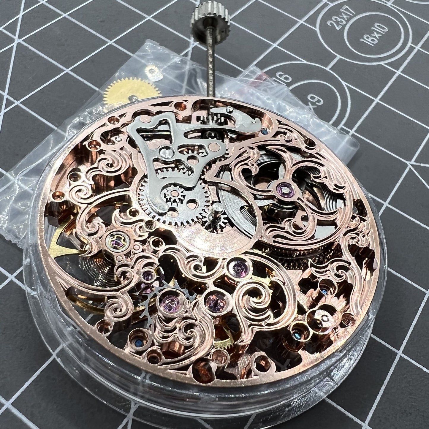 ST3600 Seagull 6497 hand-engraved mechanical watch movement for manual winding accessories