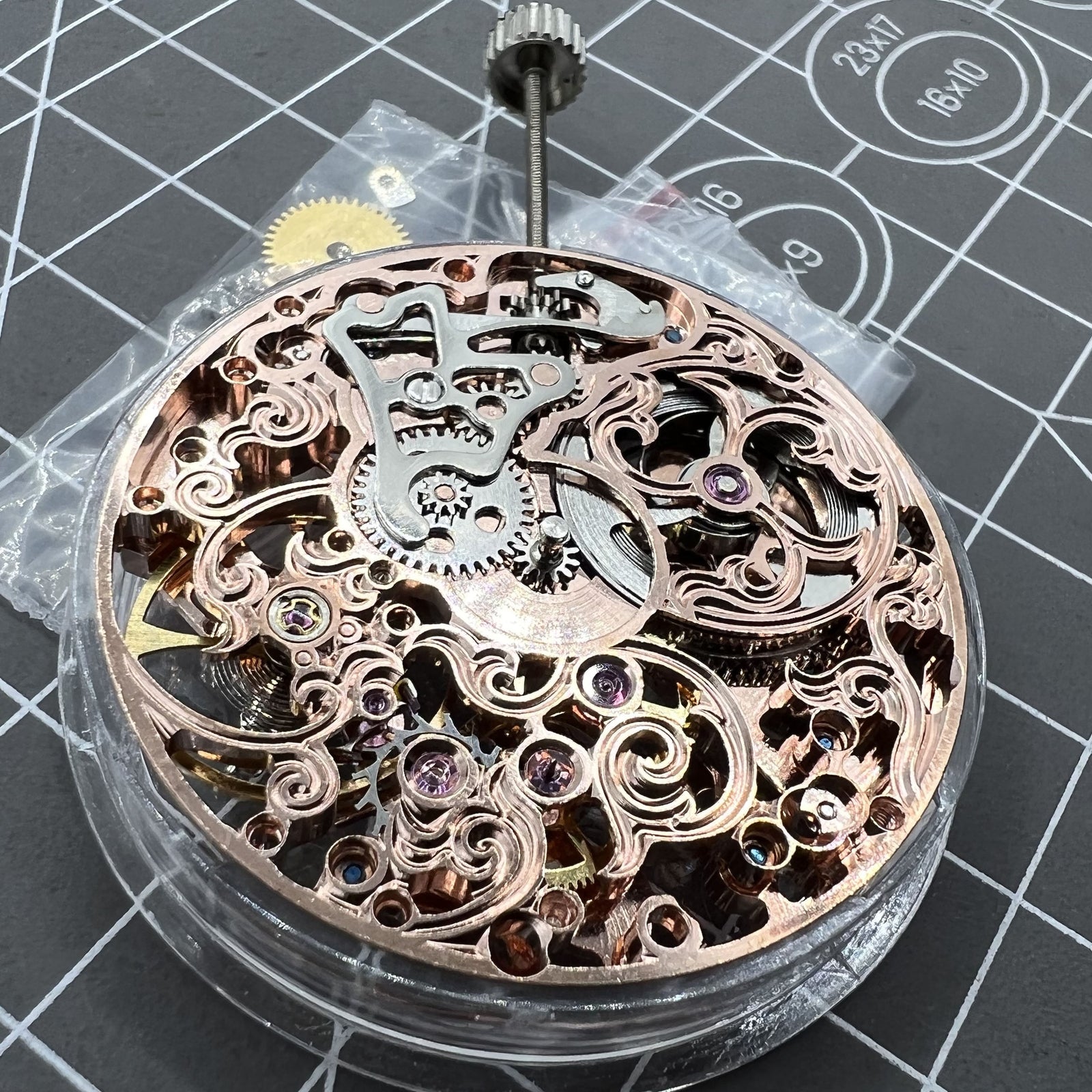 ST3600 Seagull 6497 hand-engraved mechanical watch movement for manual winding accessories