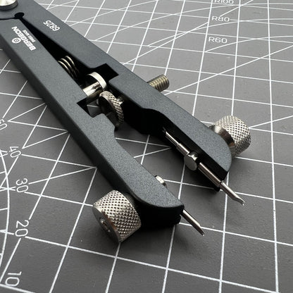 Bergeon 6825-PF spring bar pliers for precise watch bracelet removal with Swiss Made quality.