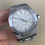 41mm Men's Mechanical Stainless Steel Watch Case + NH35 Movement Sapphire Glass
