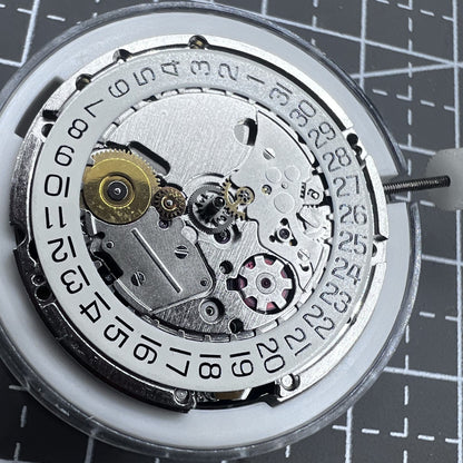 Uhrwerk ETA 205 111 kinetic watch movement by ETA, Swiss-made silver component for precise timekeeping