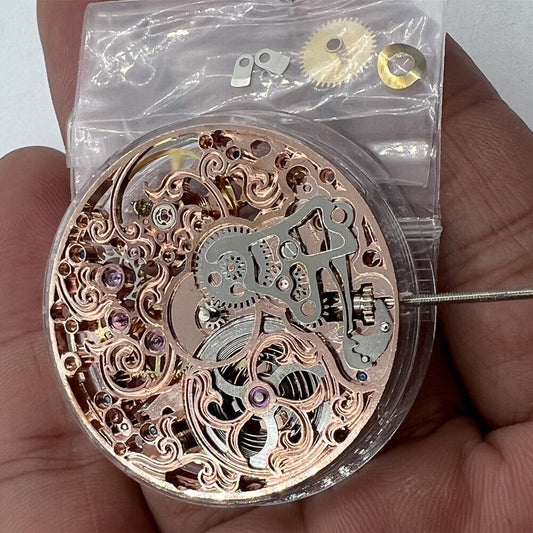 China Made ST3600 6497 carved hollow watch movement for hand winding mechanical watches