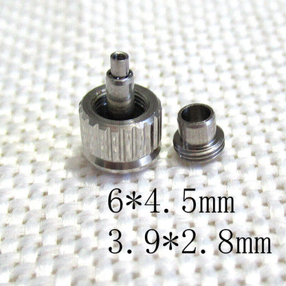 Ersatz Silber Uhrenkrone 6x4.5mm Modell Conquest L3.641.4