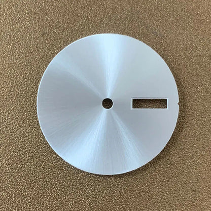 28.5mm radiation line watch dial, fits NH35/NH36 and 4R35/4R36 movements, ideal for custom watch builds.