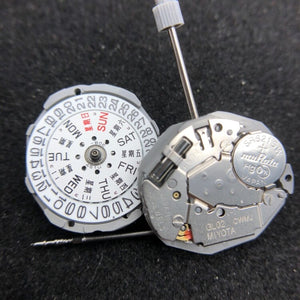 New Miyota GL02 Japan Quartz Movement Japan Made Day Date Replacement of GL00