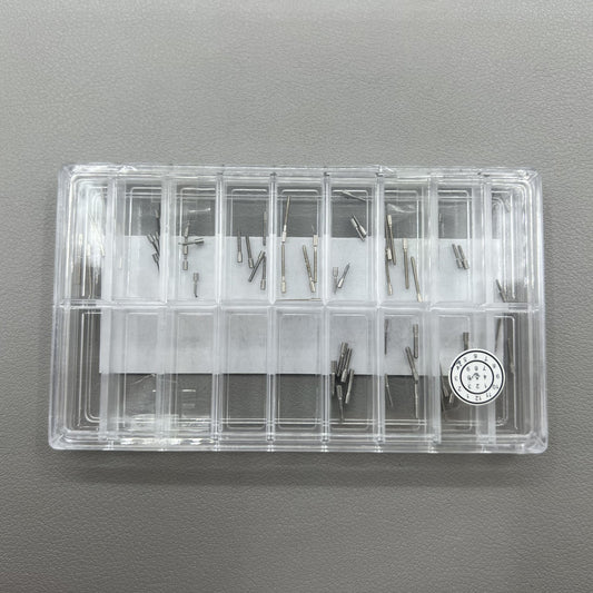 65 Stück Uhren Aufzugswellen Verlängerungen 13 Größen Set AM-678SE65