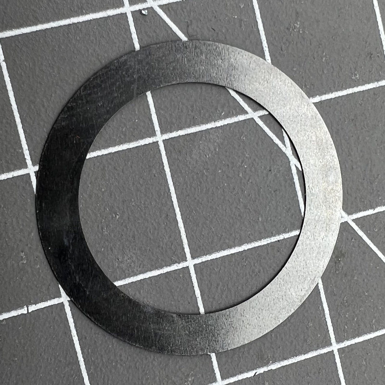 Pink character date disk overlay for NH35 NH36 watch movement, showcasing detailed craftsmanship on black background.