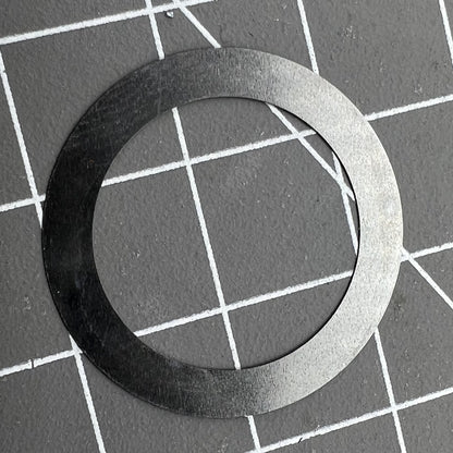 Pink character date disk overlay for NH35 NH36 watch movement, showcasing detailed craftsmanship on black background.