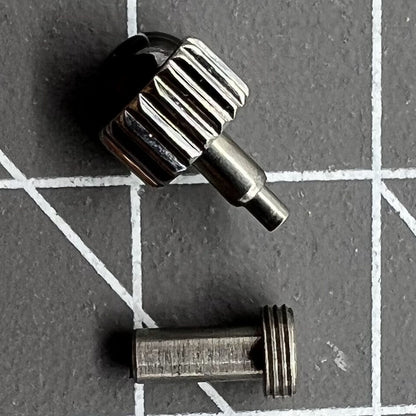 Ceramic crown replacement for J12 watch, compatible accessory by Generic brand, durable and precise.