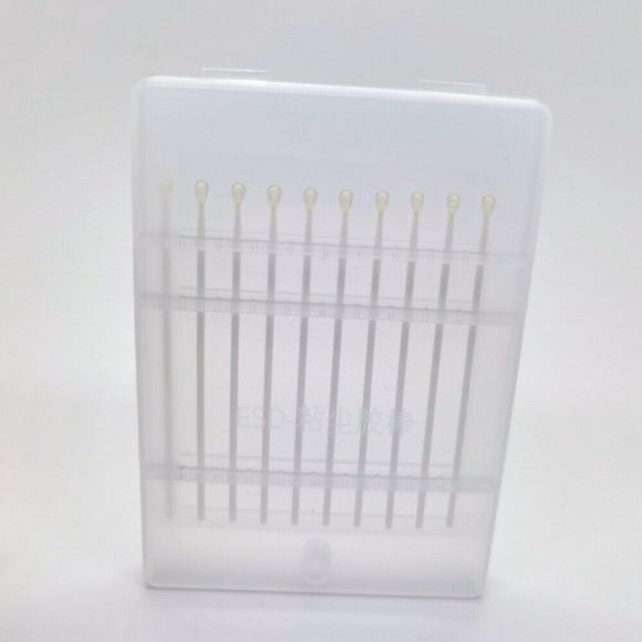 10PCS Cleaning Swabs Adhesive Dust Removal Rod for Watch Cleaning Tools