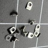 Silver Casing Clamp+Screws Fit for Seagull ST3600 ETA6497 Movement