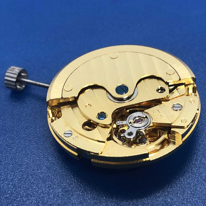 DG2813 Automatisches mechanisches Uhrwerk, 3 Zeiger, Einzelkalender, ausgehöhlt