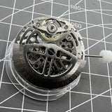 Asian HZ75DOA Silver Hollow Bare Balance Wheel Automatic Mechanical Movement