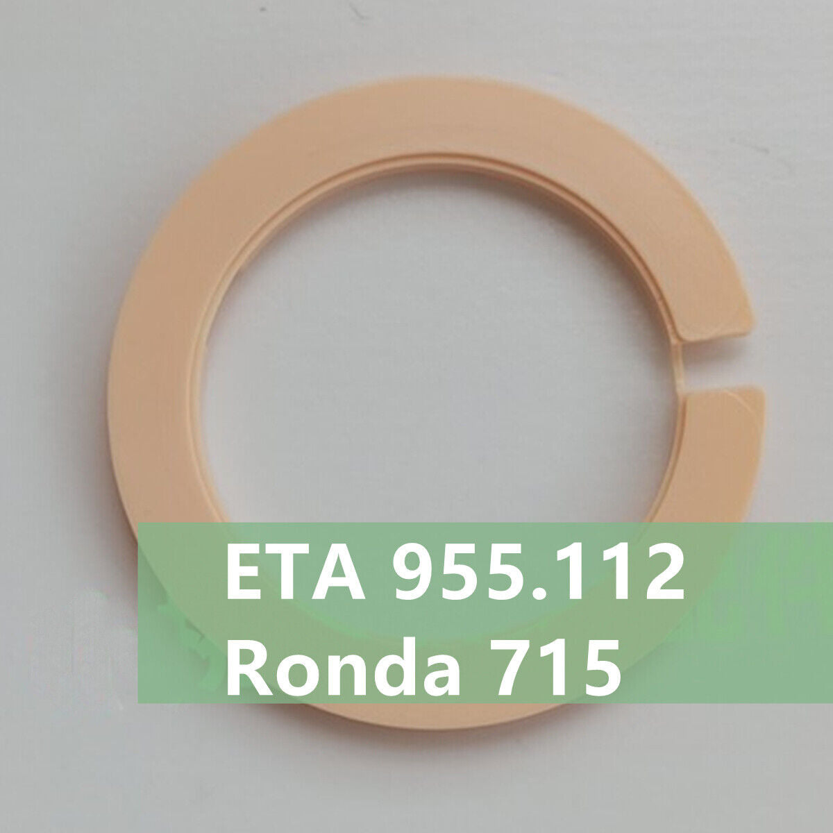 Watch Case Mount Spacer Ring for ETA955.112 and Ronda 715 movements, precise fit.
