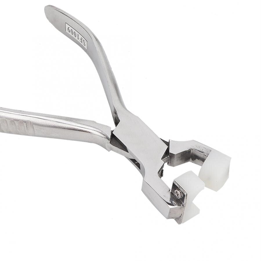 Brillenrahmen-Anpassungsrahmenzange, Nylon-Flachbacken-Reparaturwerkzeug mit Nylon-Ende