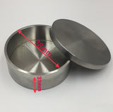Stainless Steel Watch Oil Benzine Cup with Anti-Leak Cover Watchmakers Tool