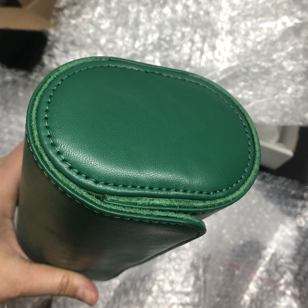 Étui de voyage en cuir à 1/2/3 emplacements pour montres, organiseur à roulettes, boîte à montres portable